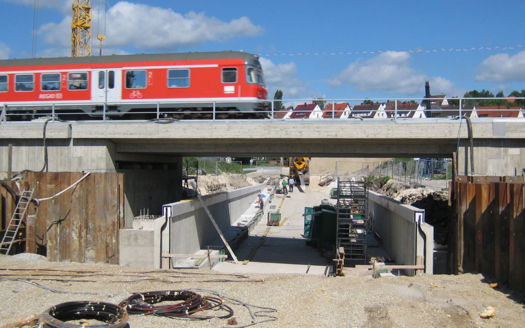 BW1: Eisenbahnüberführung über L240 in Erbach