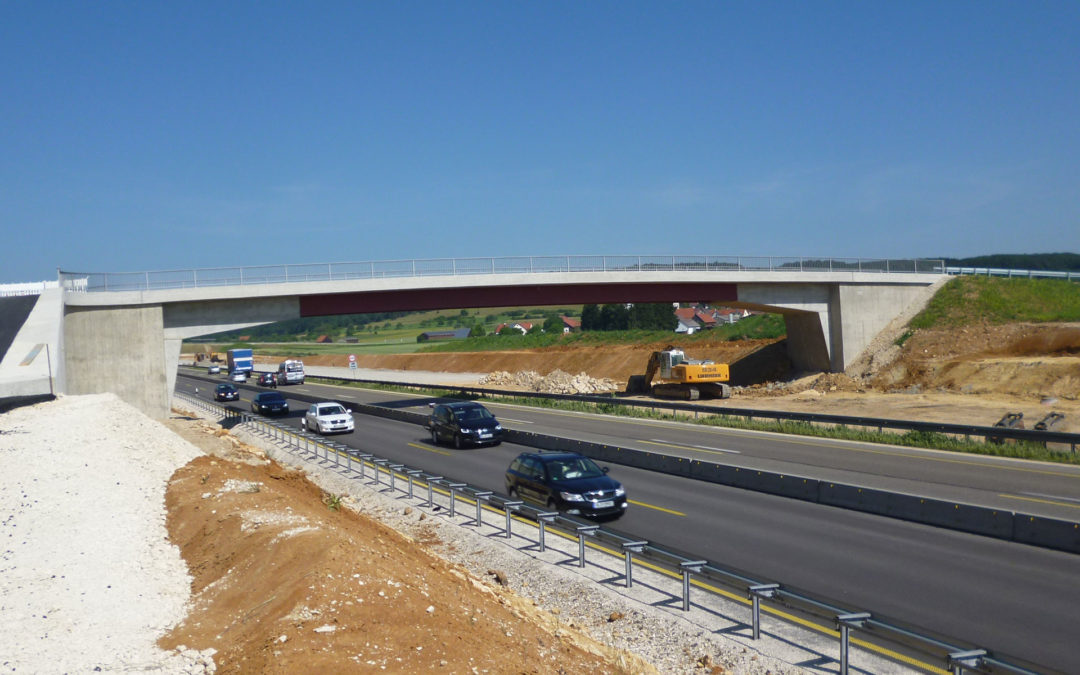 BW16-BAB: Überführung Wirtschaftsweg über die A8