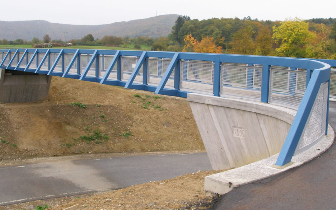 BW9C: Geh- und Radwegbrücke Metzingen