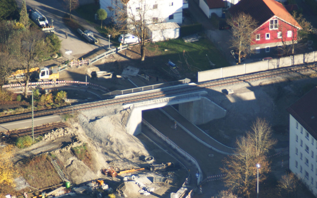 Eisenbahnüberführung über die Ostbahnhofstraße in Kempten