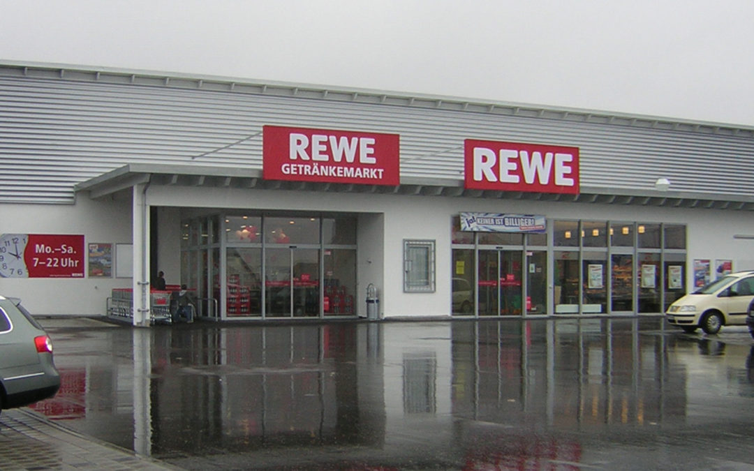 Neubau eines REWE-Markt in Gechingen