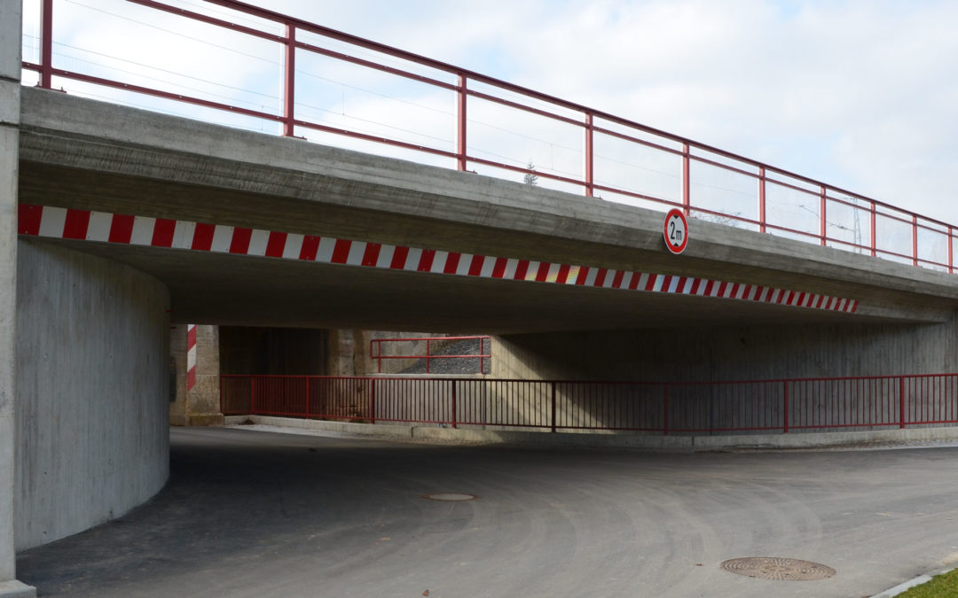 BW3: Neubau Schafbachbrücke mit Stützwand