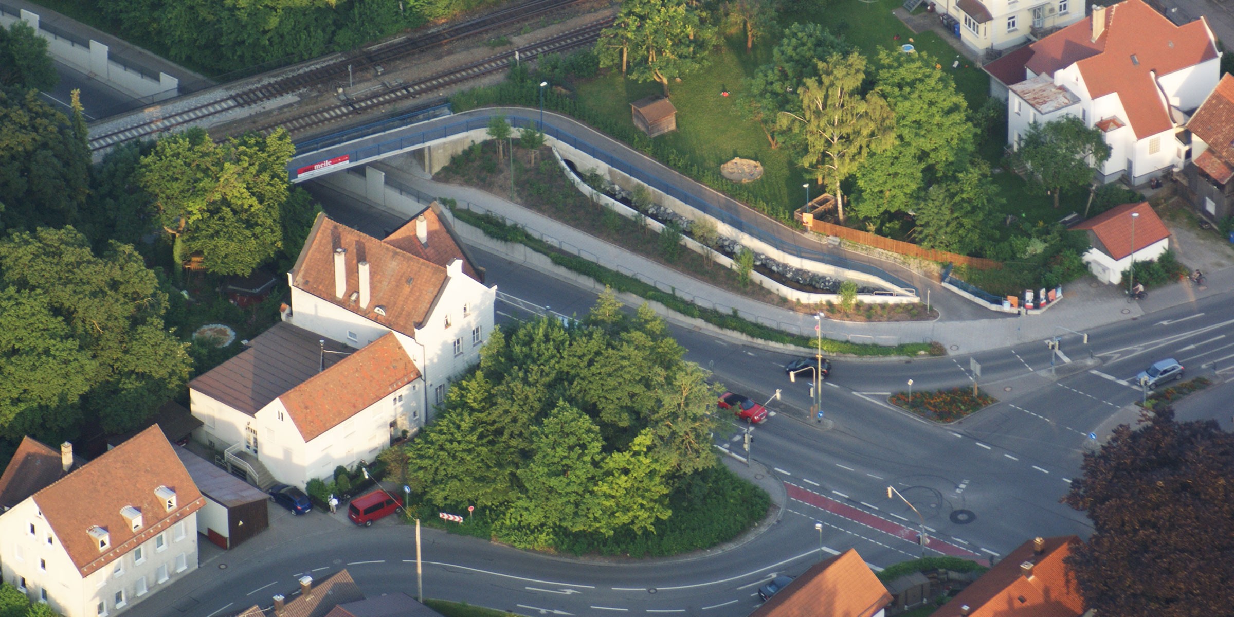 Geh- Und Radwegbrücke über Die Lindenbadunterführung - Hofmann Fackler