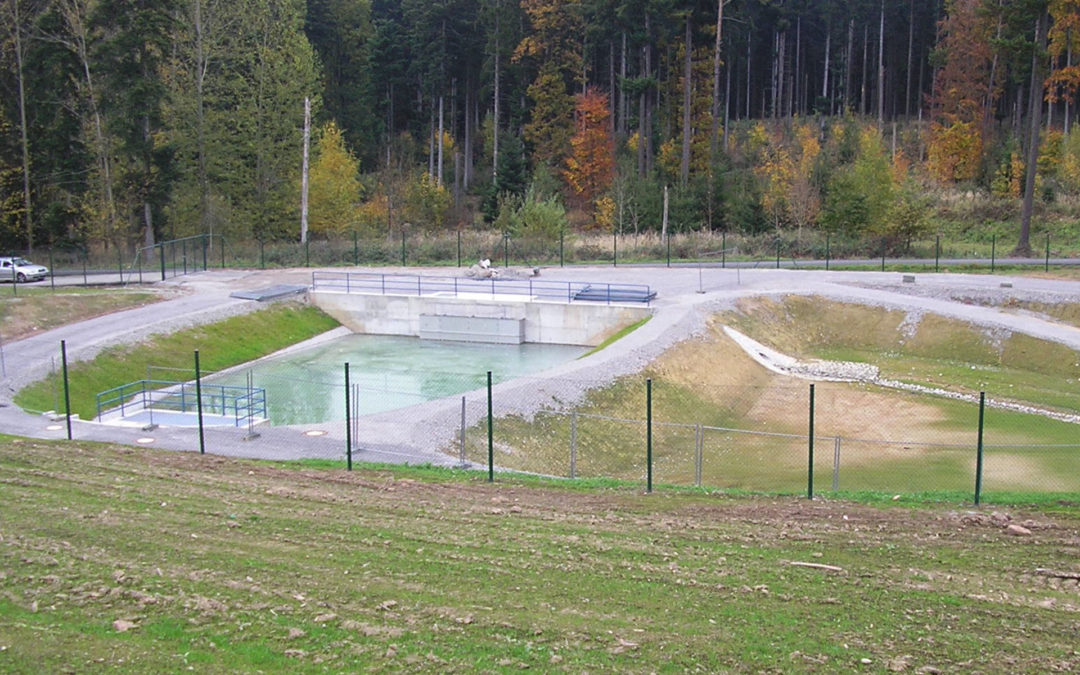 Regenrückhaltebecken A8 Stuttgart – Karlsruhe